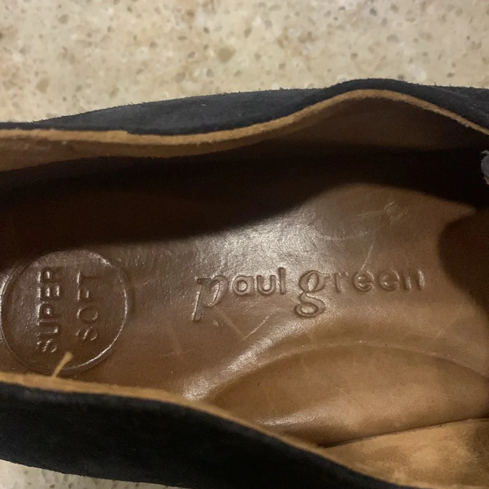 NWOT Paul Green Sadie Suede Loafers in Black Size 9.5 (UK 7) - Picture 8 of 12